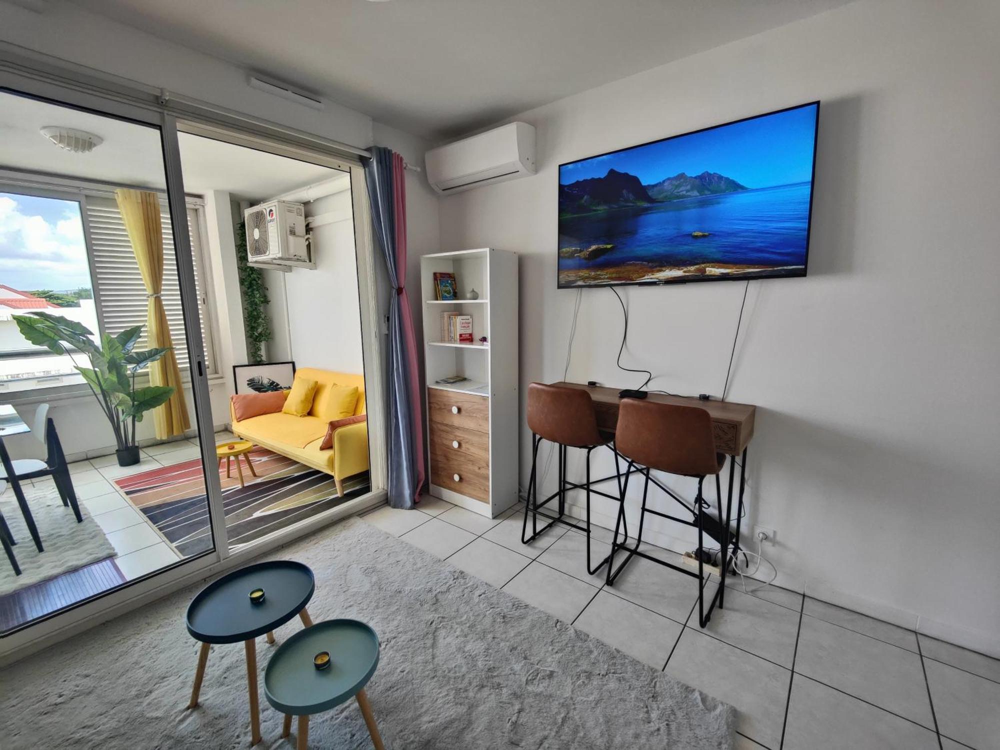 Studio Vanille - Vue Mer Saint-Denis Exterior photo